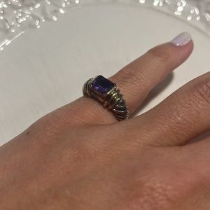 David Yurman Amethyst Ring